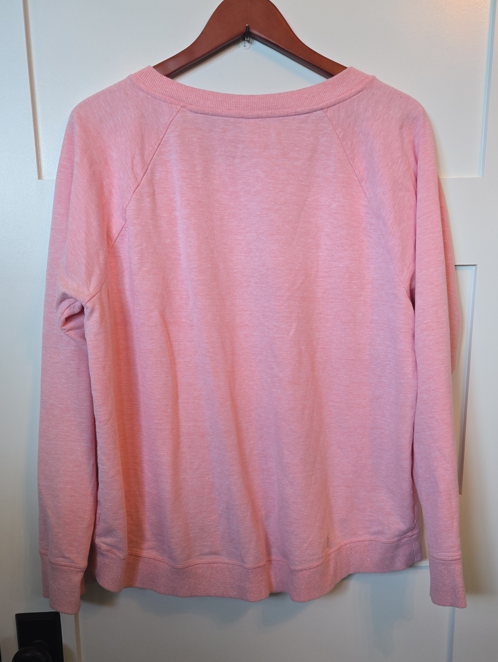 GAPfit Lightweight Heathered Peach Crewneck Lightweight Sweatshirt Top XL - Picture 7 of 9